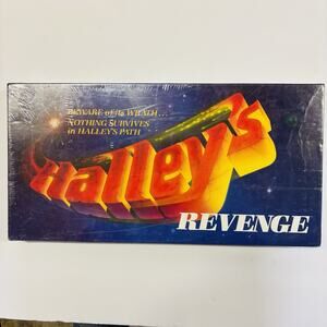 HALLEY'S REVENGE GAME RAINBOW GAMES 1985 NEW & SEALED IN THE BOX! RARE!